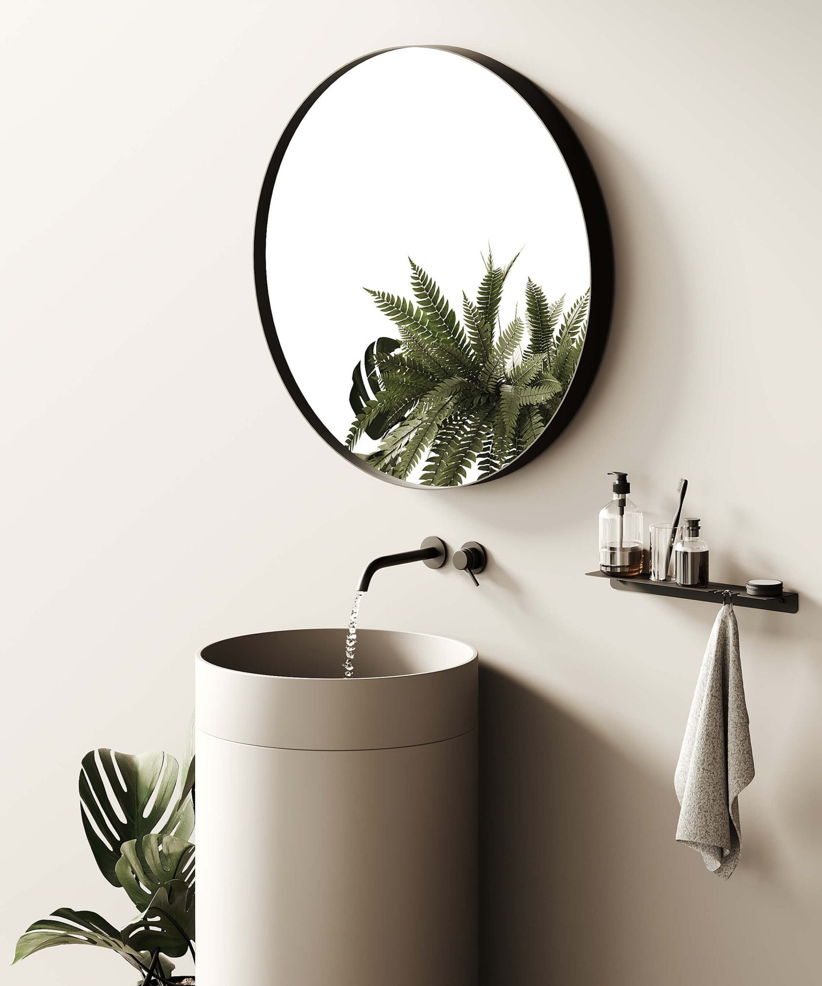 Кругле дзеркало ROUNDCORNER з підсвічуванням - Зображення 3