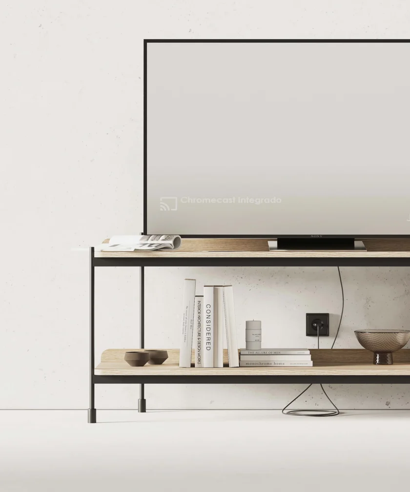 Металевий стелаж “Spacious TV Stand” для зони ТВ