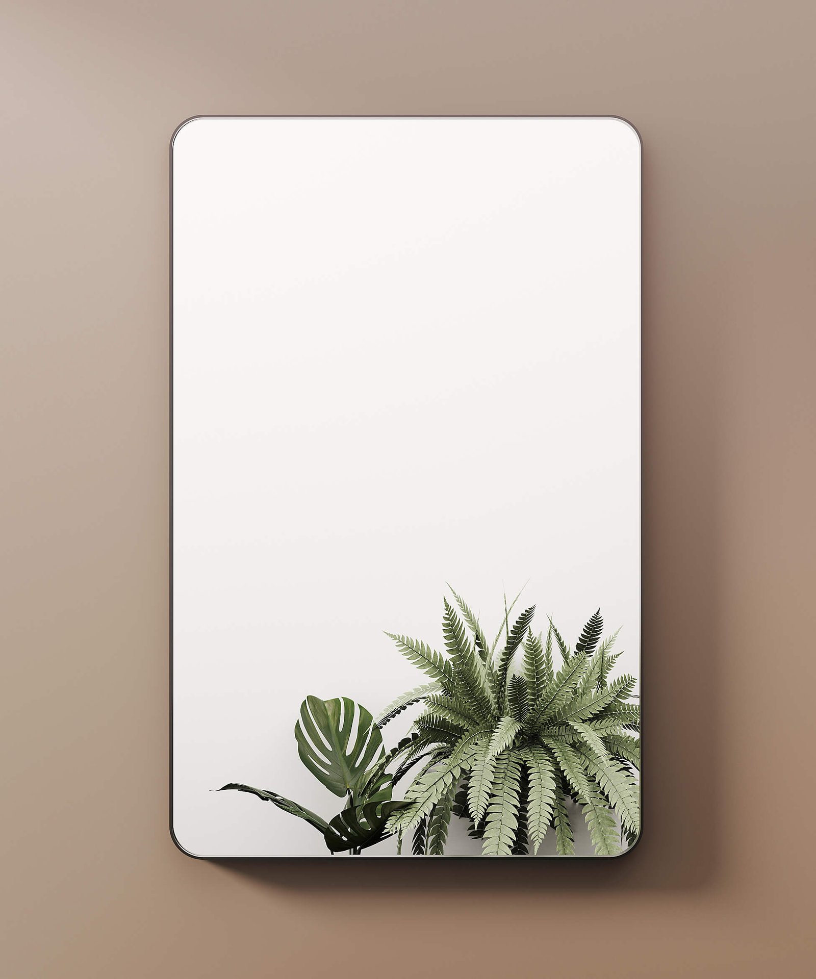 Прямокутне дзеркало SQUARECORNER з підсвічуванням